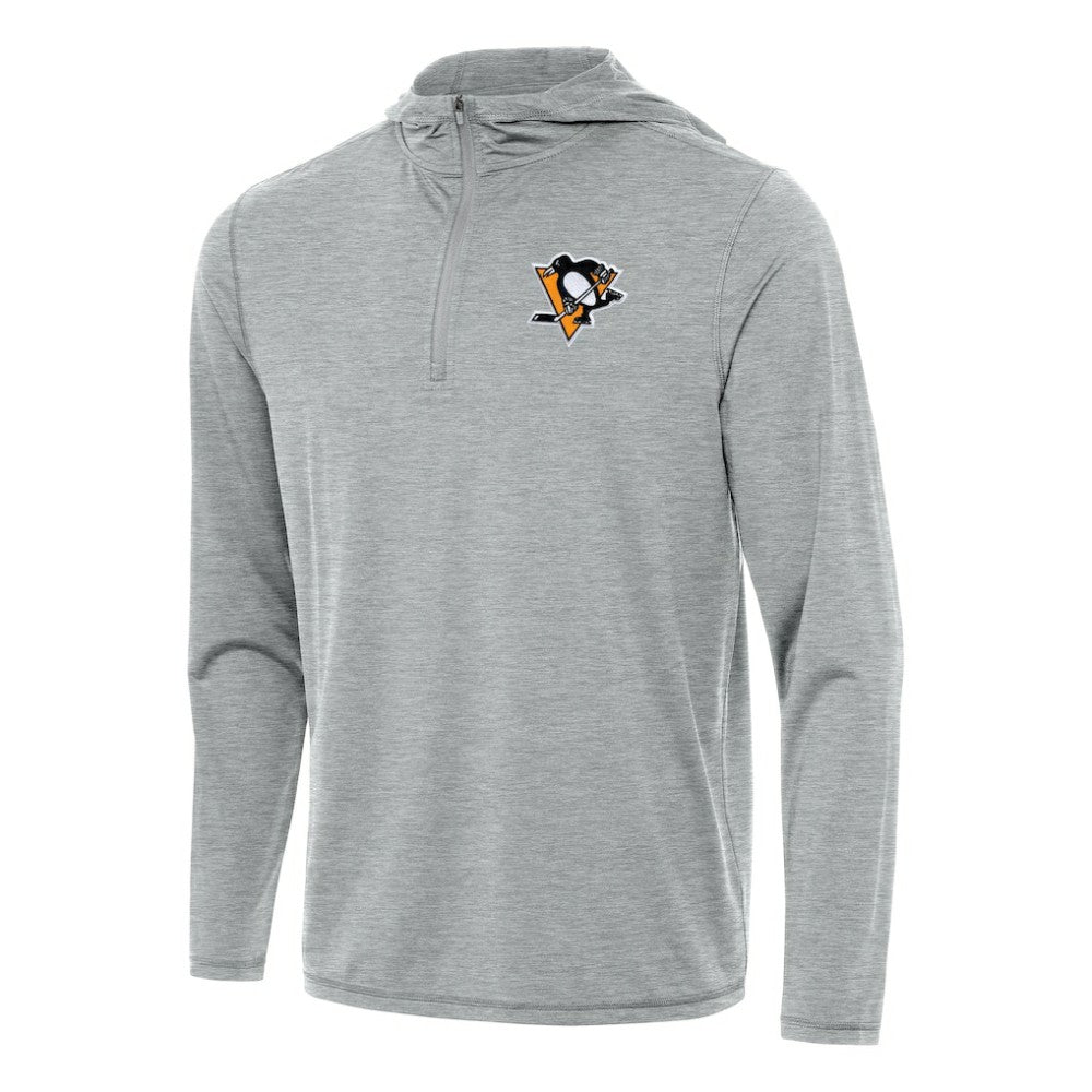 Pittsburgh Penguins Antigua Tidy Quarter-Zip Hoodie -  NHL Hoodies