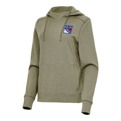 New York Rangers Antigua Women's Justice Pullover Hoodie -  NHL Hoodies
