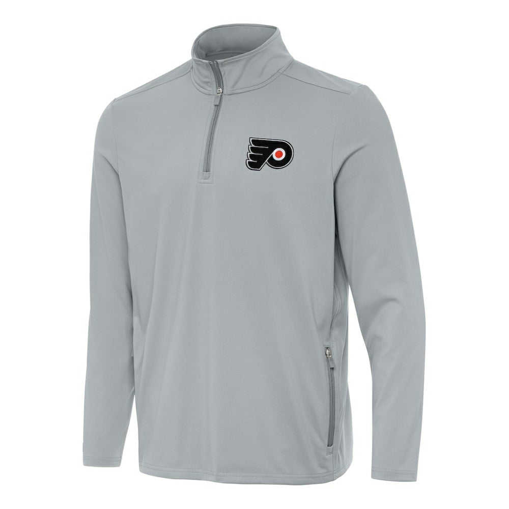 Philadelphia Flyers Antigua Perilous Quarter-Zip Sweatshirt -  NHL Sweatshirts