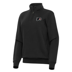 Philadelphia Flyers Antigua Women's Victory Quarter-Zip Sweatshirt -  NHL Sweatshirts
