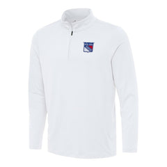 New York Rangers Antigua Reprocess Quarter-Zip Top -  NHL