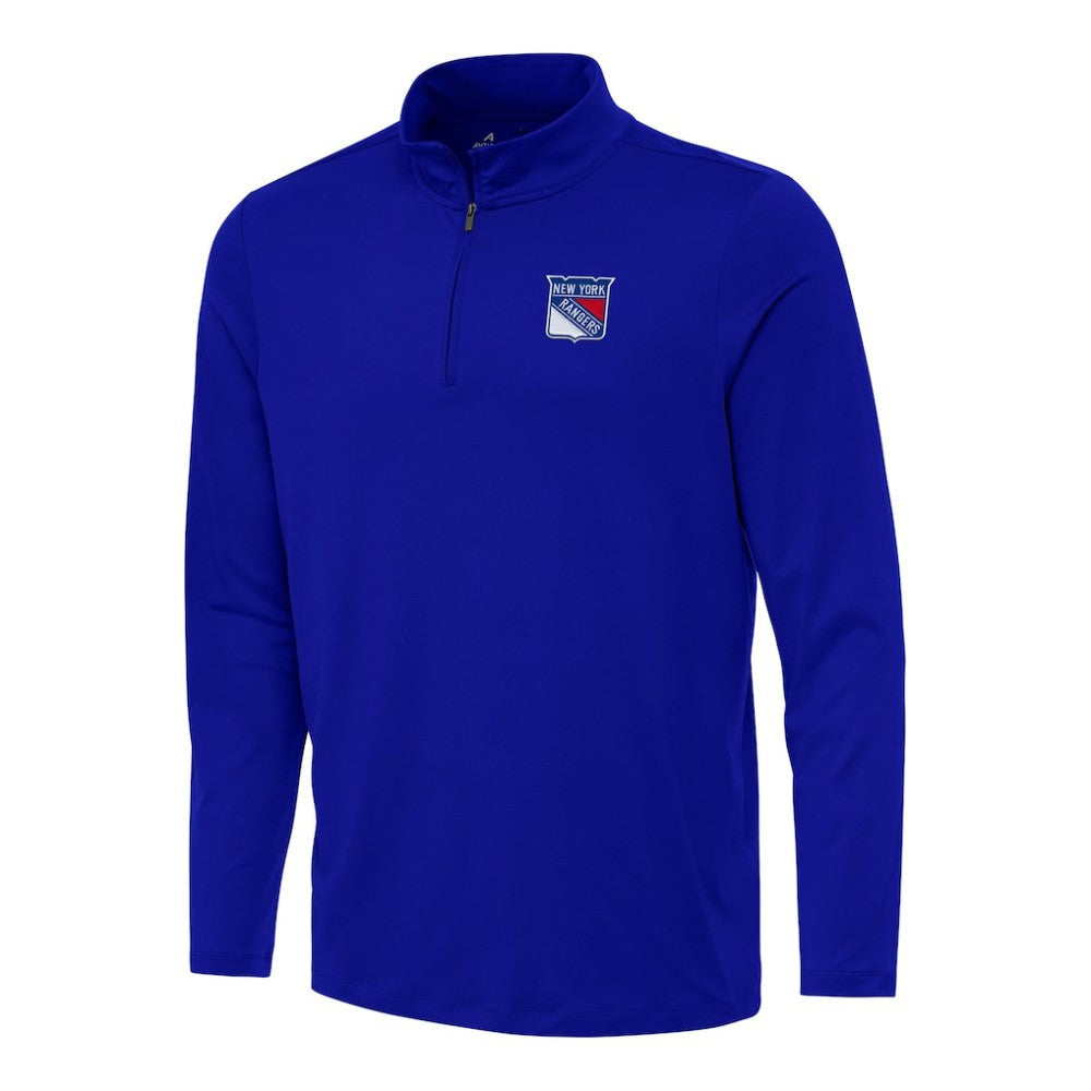 New York Rangers Antigua Reprocess Quarter-Zip Top -  NHL