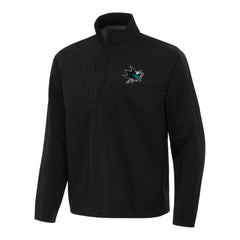 San Jose Sharks Antigua Brisk Quarter-Zip Windbreaker -  NHL