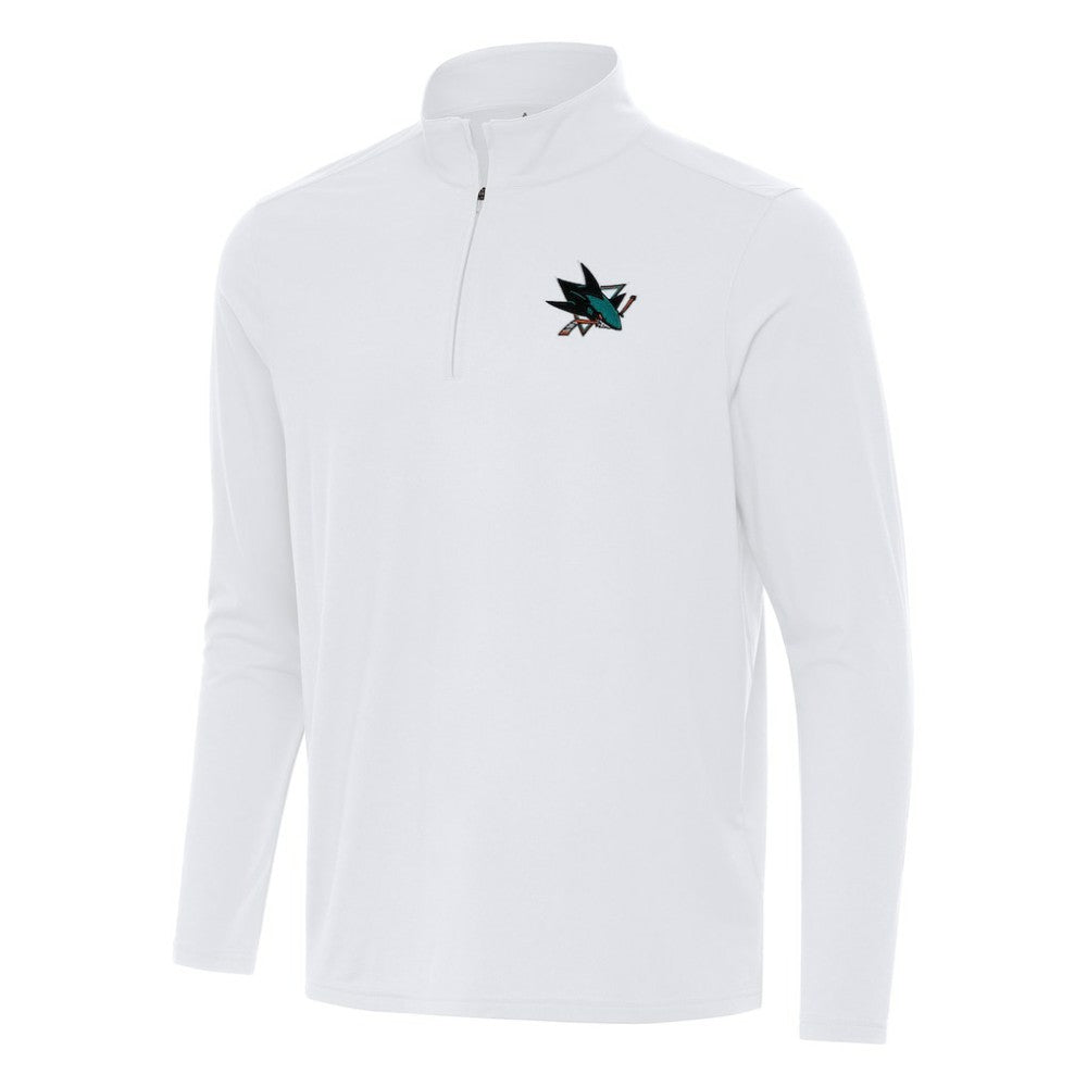 San Jose Sharks Antigua Intent Quarter-Zip Top -  NHL