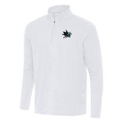 San Jose Sharks Antigua Intent Quarter-Zip Top -  NHL