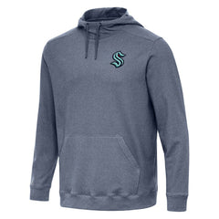 Seattle Kraken Antigua Cloud Pullover Hoodie -  NHL Hoodies