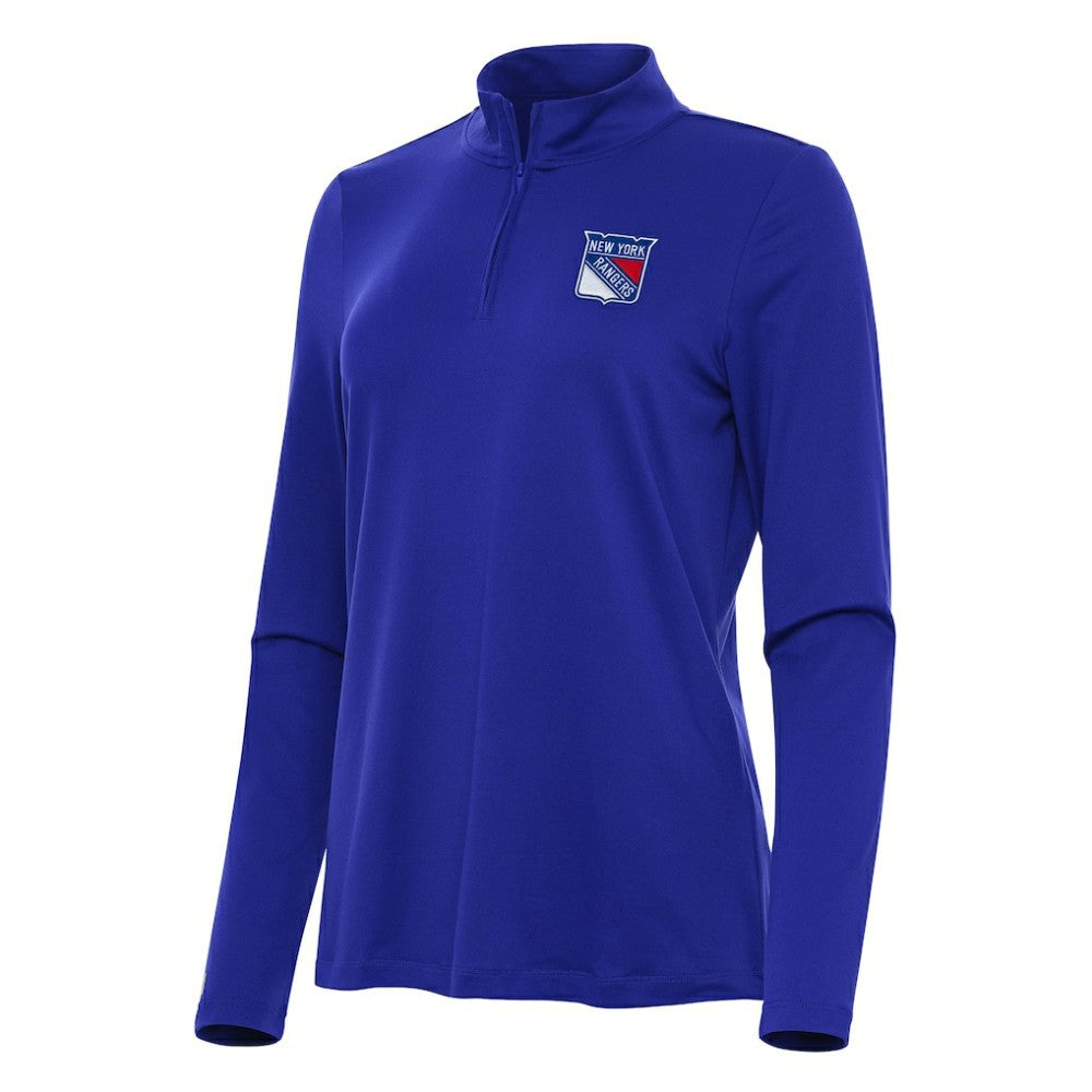 New York Rangers Antigua Women's Reprocess Quarter-Zip Top -  NHL