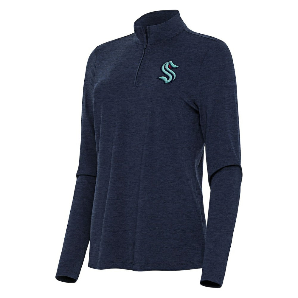 Seattle Kraken Antigua Women's Bright Quarter-Zip Top -  NHL