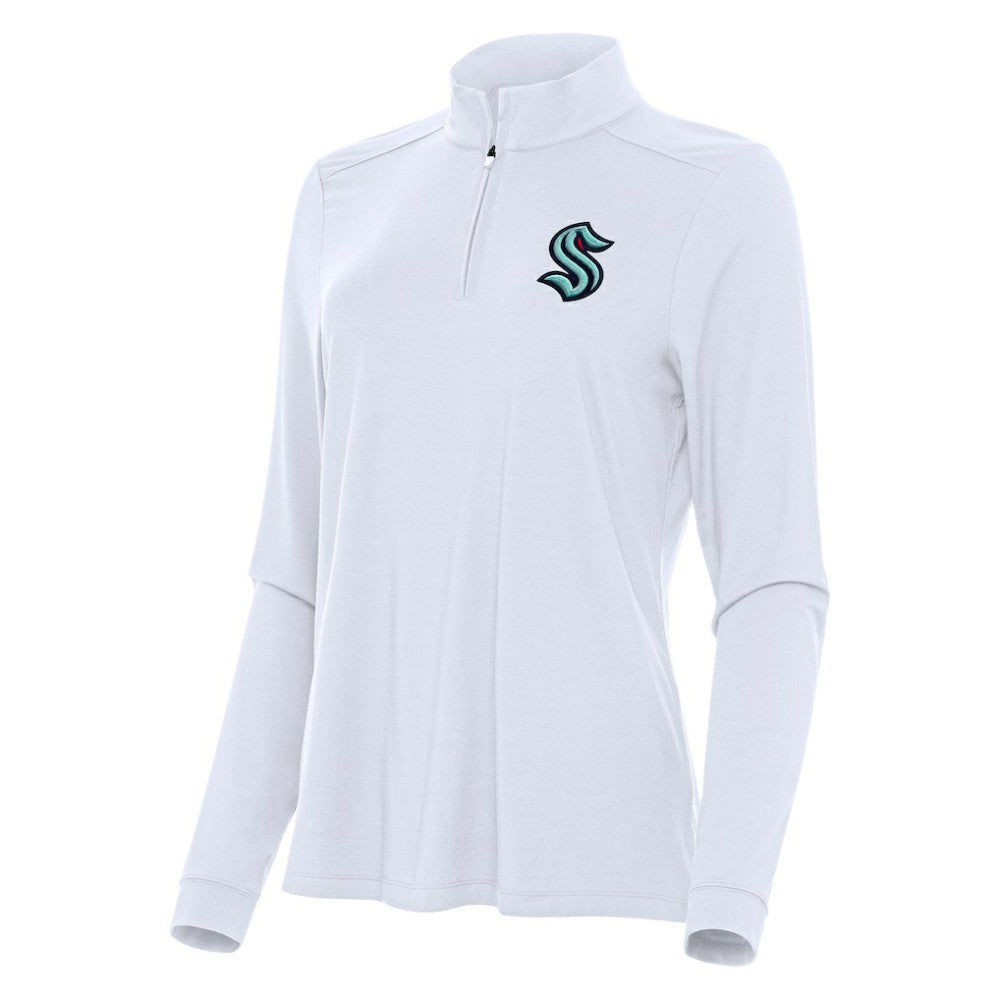 Seattle Kraken Antigua Women's Intent Quarter-Zip Top -  NHL