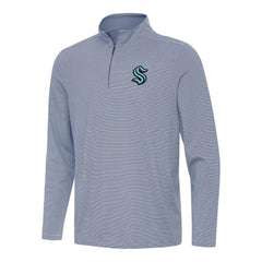 Seattle Kraken Antigua Twine Quarter-Zip Top -  NHL