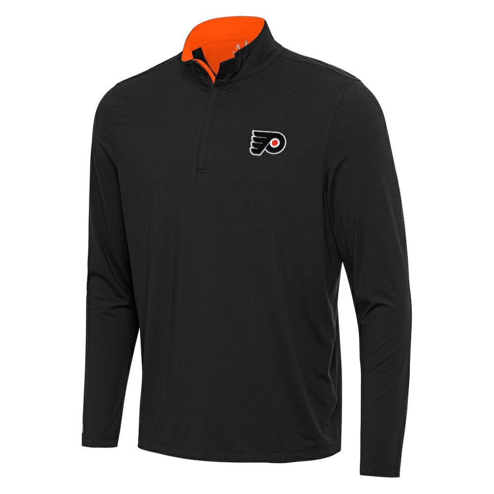 Philadelphia Flyers Antigua Content Quarter-Zip Pullover Top -  NHL Pullover