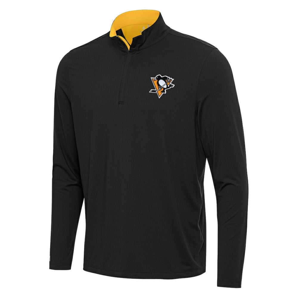 Pittsburgh Penguins Antigua Content Quarter-Zip Pullover Top -  NHL Pullover