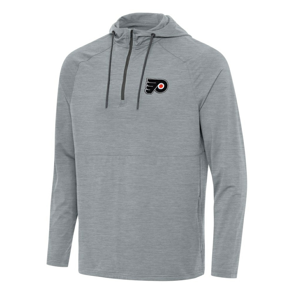 Philadelphia Flyers Antigua Spikes Quarter-Zip Hoodie -  NHL Hoodies