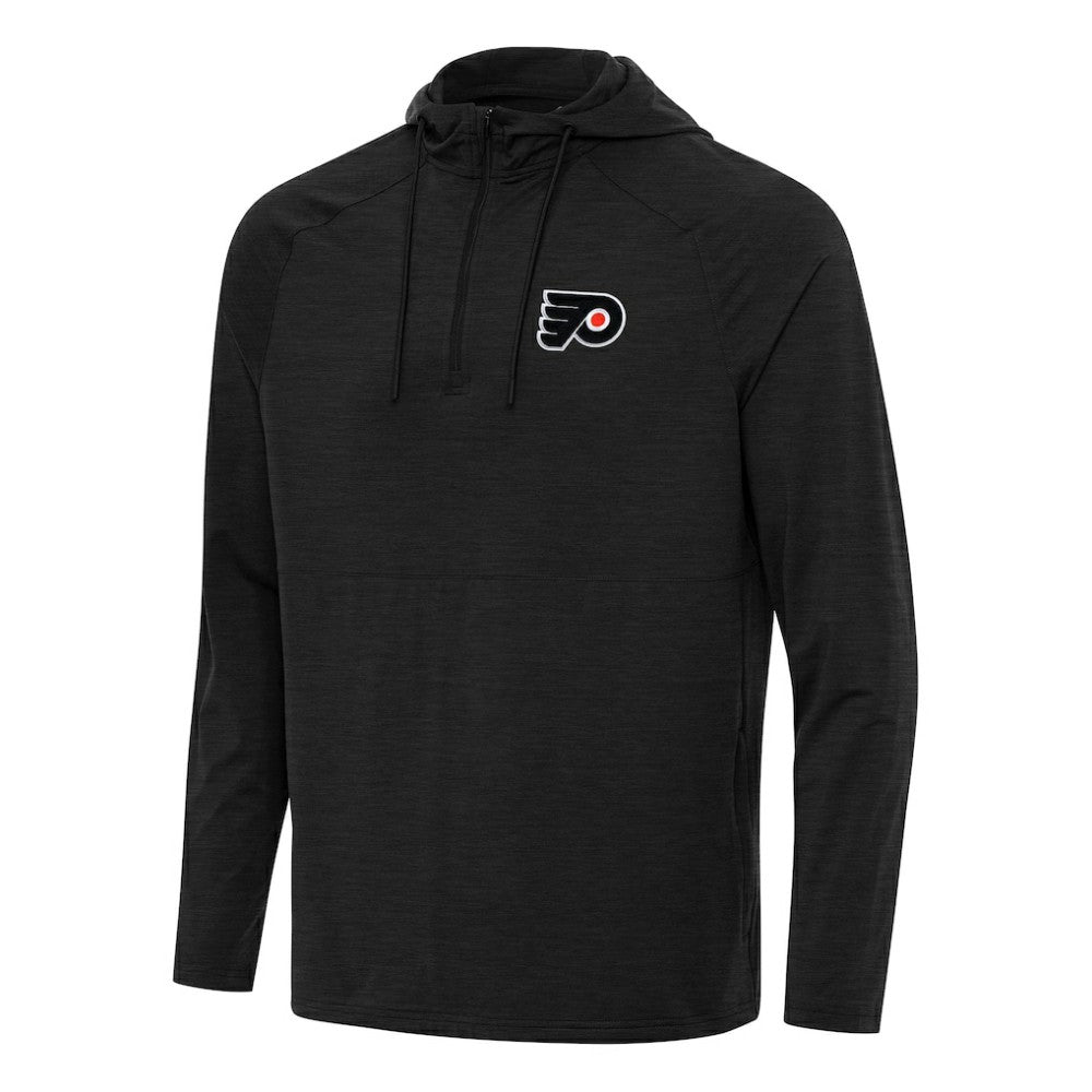 Philadelphia Flyers Antigua Spikes Quarter-Zip Hoodie -  NHL Hoodies