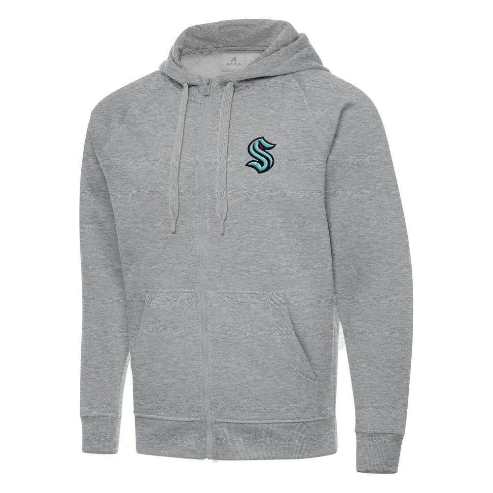Seattle Kraken Antigua Big & Tall Victory Full-Zip Hoodie -  NHL Hoodies