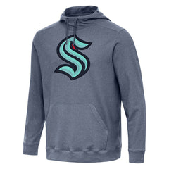 Seattle Kraken Antigua Cloud Pullover Hoodie -  NHL Hoodies