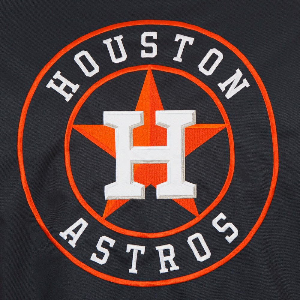 Houston Astros JH Design Youth Reversible Fleece Full-Snap Hoodie Jacket - MLB Jackets
