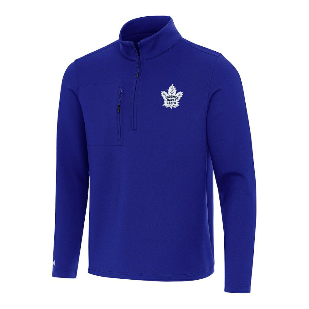 Toronto Maple Leafs Antigua Insider Quarter-Zip Top -  NHL