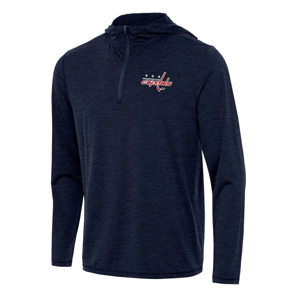 Washington Capitals Antigua Tidy Quarter-Zip Hoodie -  NHL Hoodies