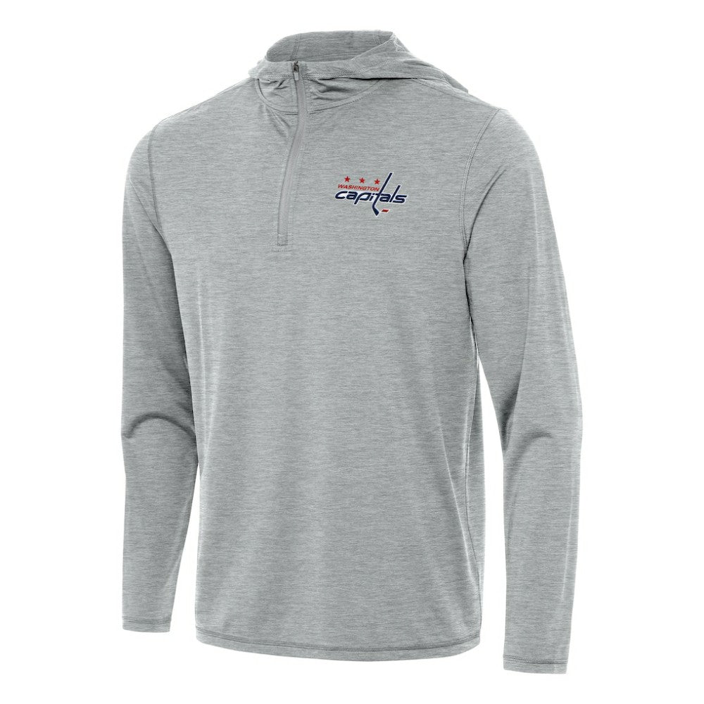 Washington Capitals Antigua Tidy Quarter-Zip Hoodie -  NHL Hoodies