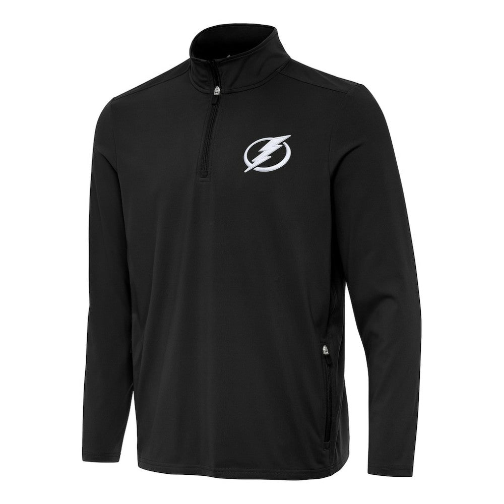 Tampa Bay Lightning Antigua Perilous Quarter-Zip Sweatshirt -  NHL Sweatshirts