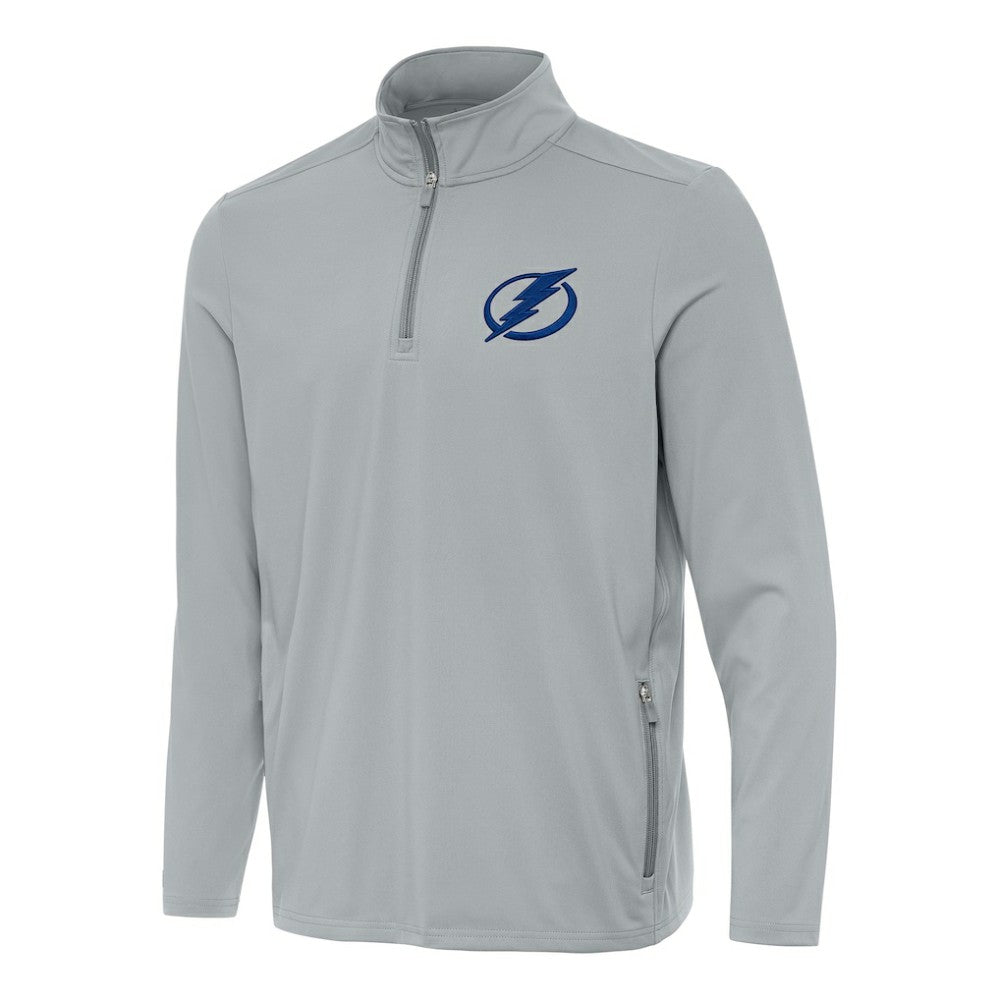 Tampa Bay Lightning Antigua Perilous Quarter-Zip Sweatshirt -  NHL Sweatshirts