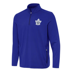 Toronto Maple Leafs Antigua Perilous Quarter-Zip Sweatshirt -  NHL Sweatshirts
