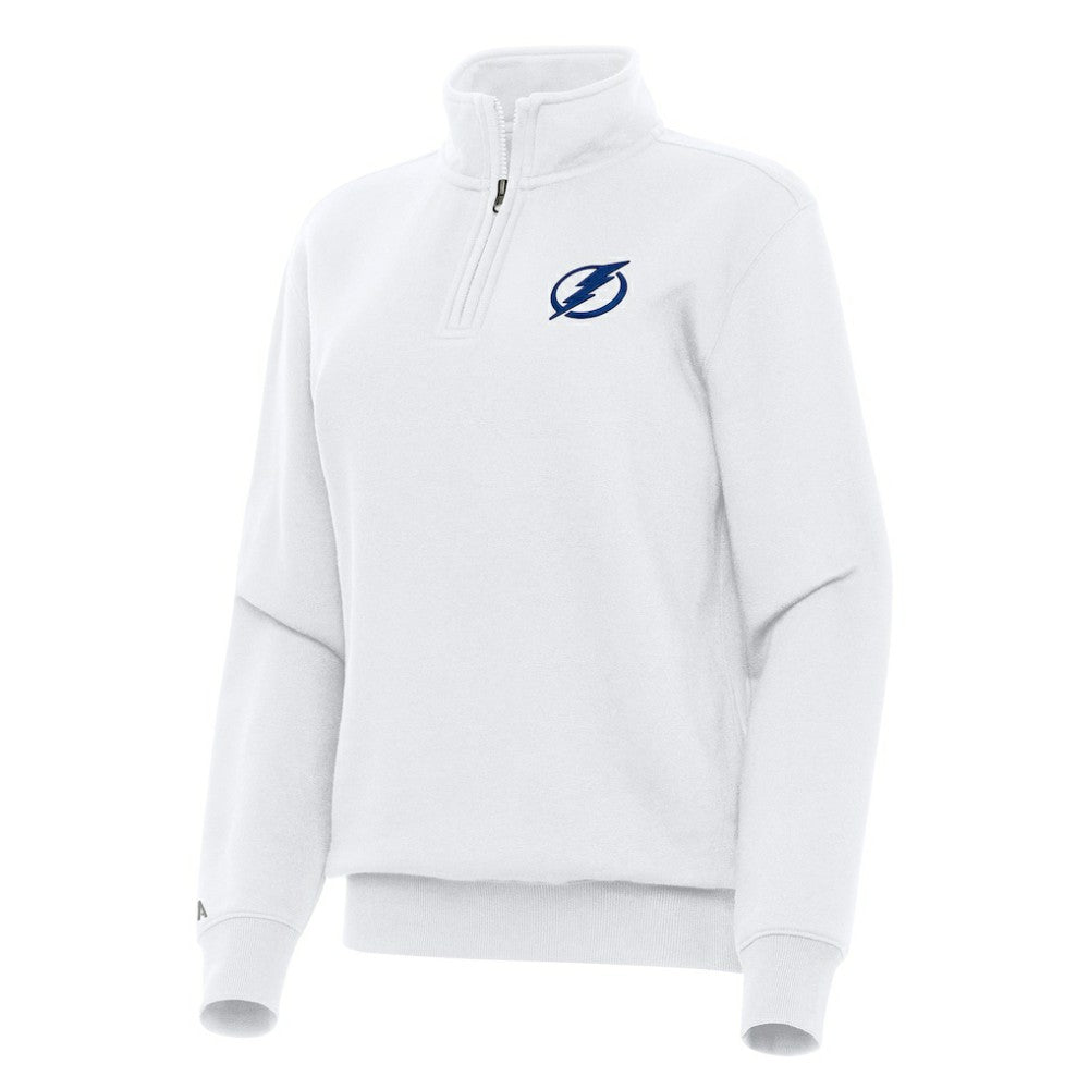 Tampa Bay Lightning Antigua Women's Victory Quarter-Zip Sweatshirt -  NHL Sweatshirts