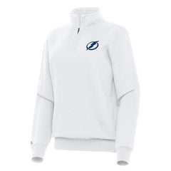 Tampa Bay Lightning Antigua Women's Victory Quarter-Zip Sweatshirt -  NHL Sweatshirts