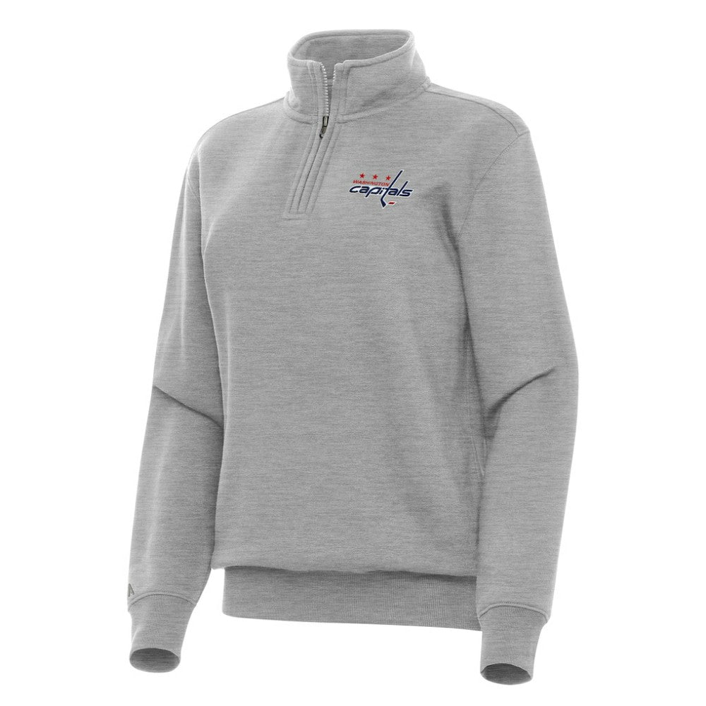 Washington Capitals Antigua Women's Victory Quarter-Zip Sweatshirt -  NHL Sweatshirts