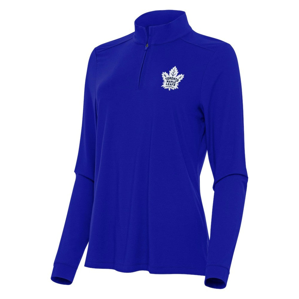 Toronto Maple Leafs Antigua Women's Intent Quarter-Zip Top -  NHL