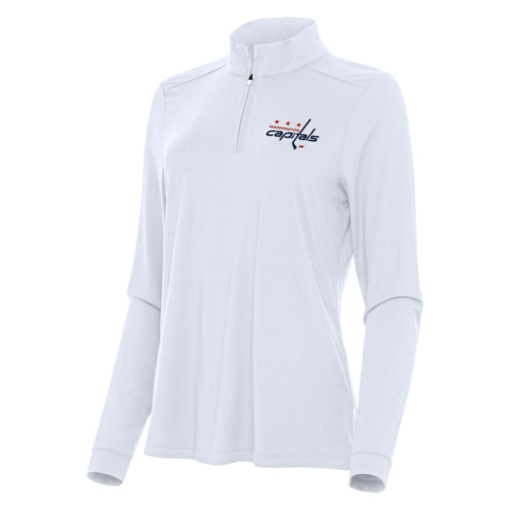 Washington Capitals Antigua Women's Intent Quarter-Zip Top -  NHL
