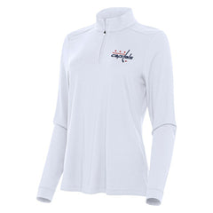 Washington Capitals Antigua Women's Intent Quarter-Zip Top -  NHL