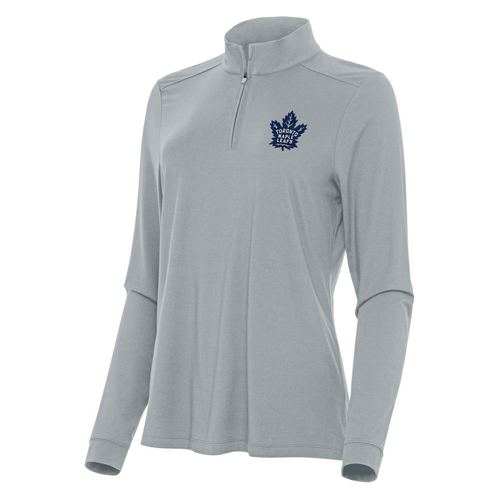 Toronto Maple Leafs Antigua Women's Intent Quarter-Zip Top -  NHL