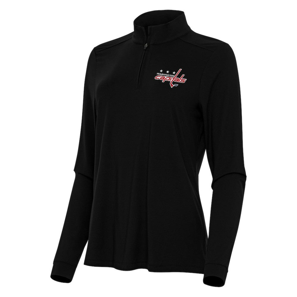 Washington Capitals Antigua Women's Intent Quarter-Zip Top -  NHL