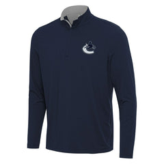 Vancouver Canucks Antigua Content Quarter-Zip Pullover Top -  NHL Pullover