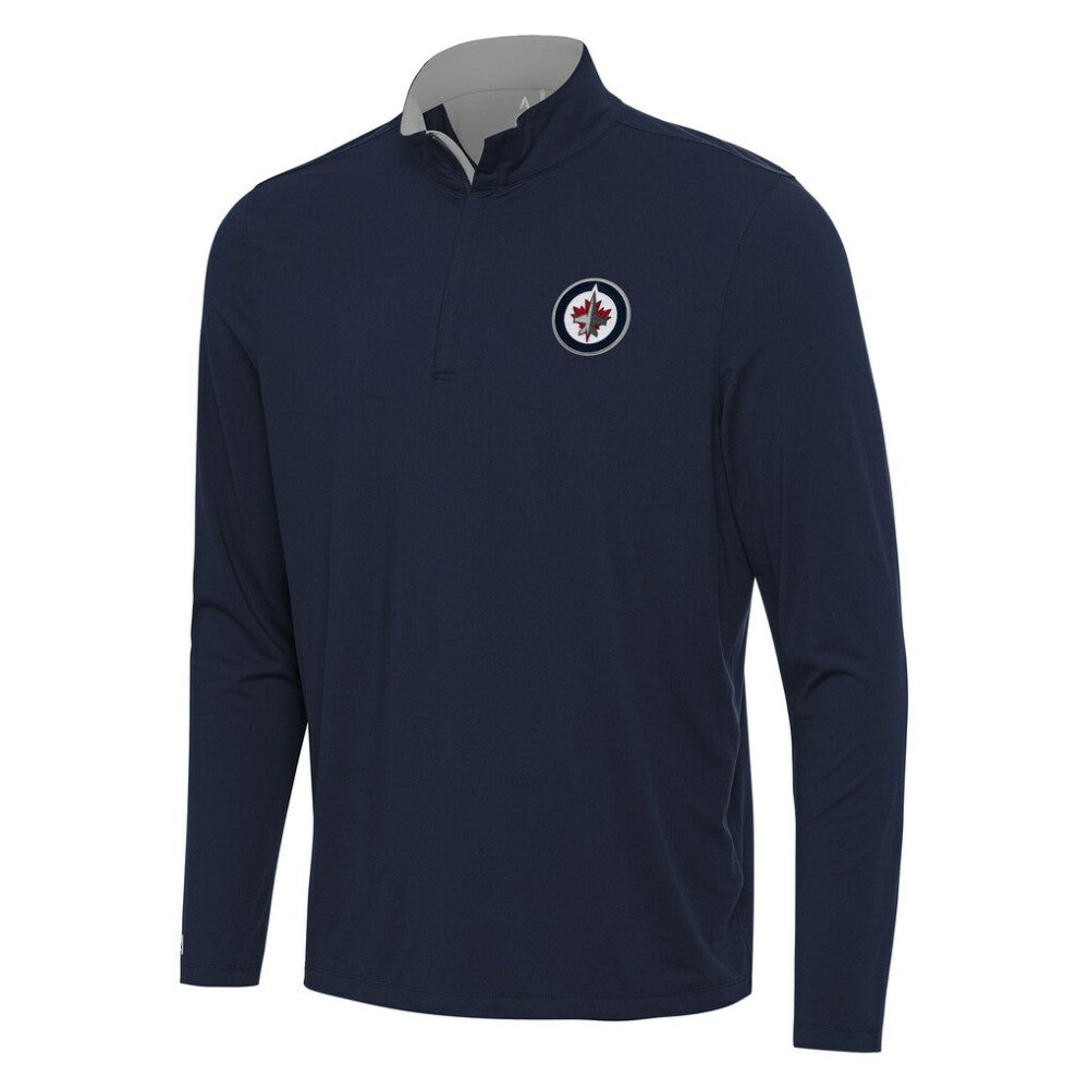 Winnipeg Jets Antigua Content Quarter-Zip Pullover Top -  NHL Pullover