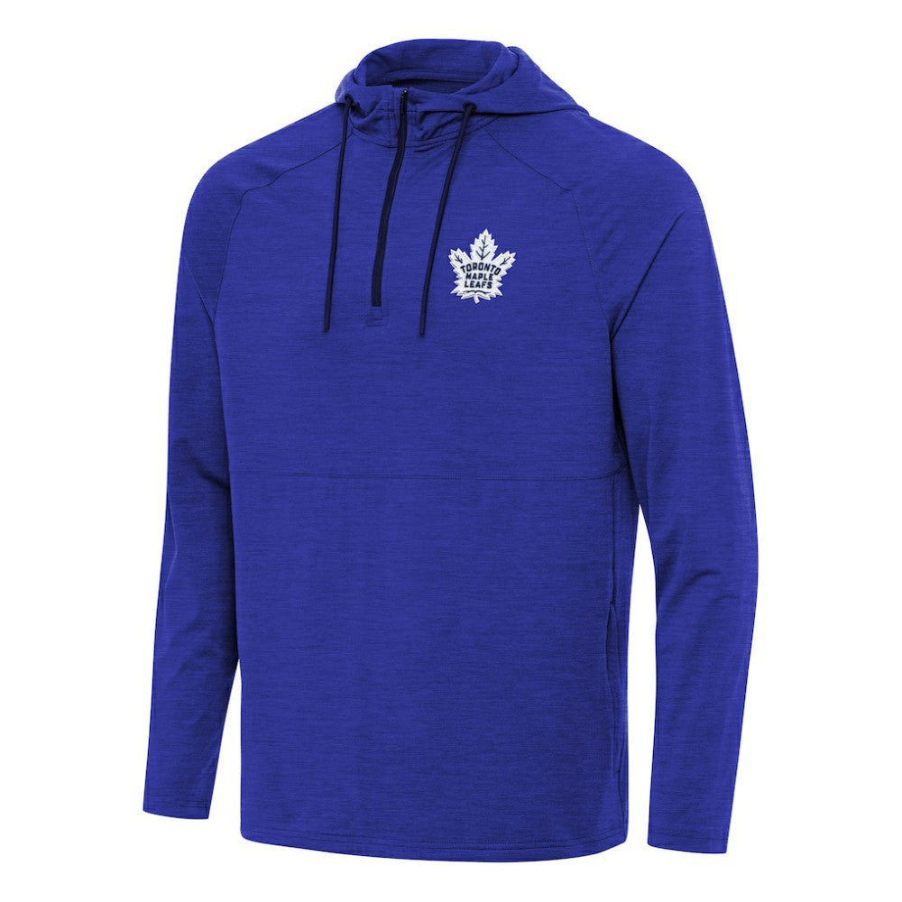 Toronto Maple Leafs Antigua Spikes Quarter-Zip Hoodie -  NHL Hoodies