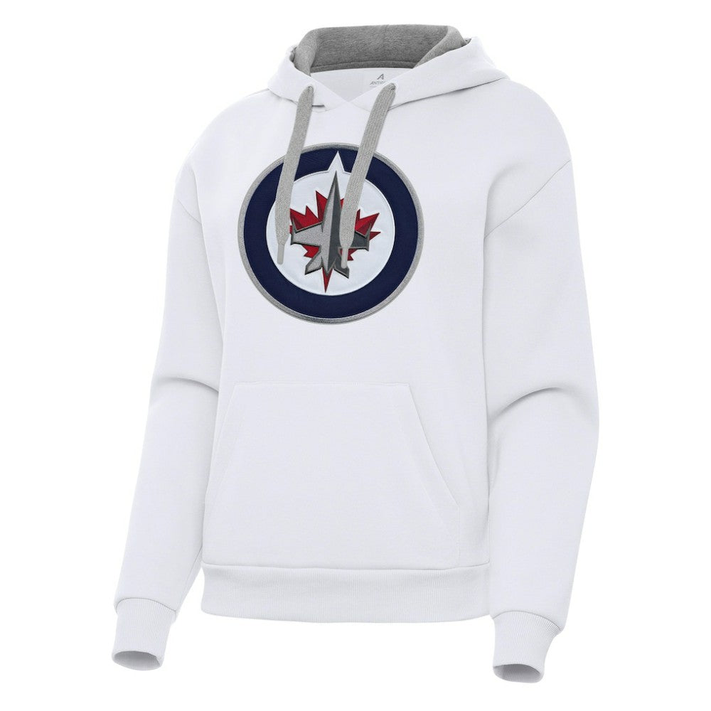 Winnipeg Jets Antigua Women's Victory Pullover Hoodie -  NHL Hoodies
