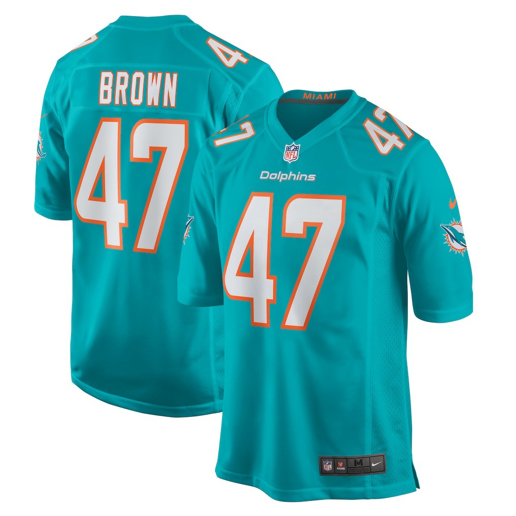 Miami Dolphins Cam Brown  Game Jersey | NFL Online