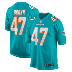 Miami Dolphins Cam Brown  Game Jersey | NFL Online