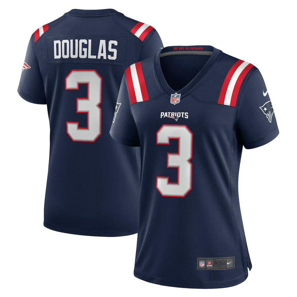 New England Patriots Demario Douglas  Women's Game Jersey | NFL Near me