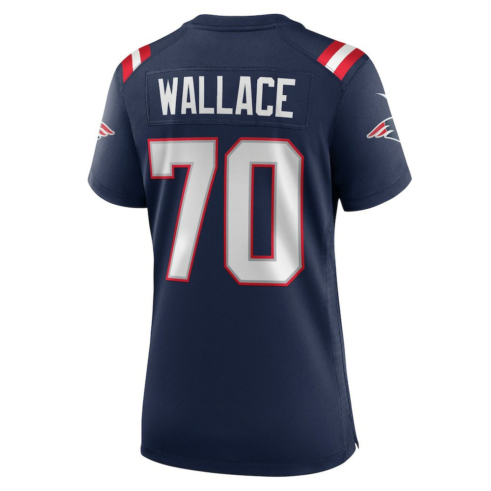 New England Patriots Caedan Wallace  Women's Game Jersey | NFL Hot