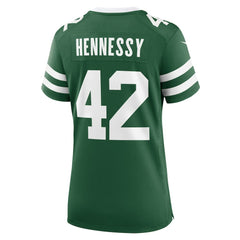 New York Jets Thomas Hennessy  Women's Game Jersey | NFL Hot