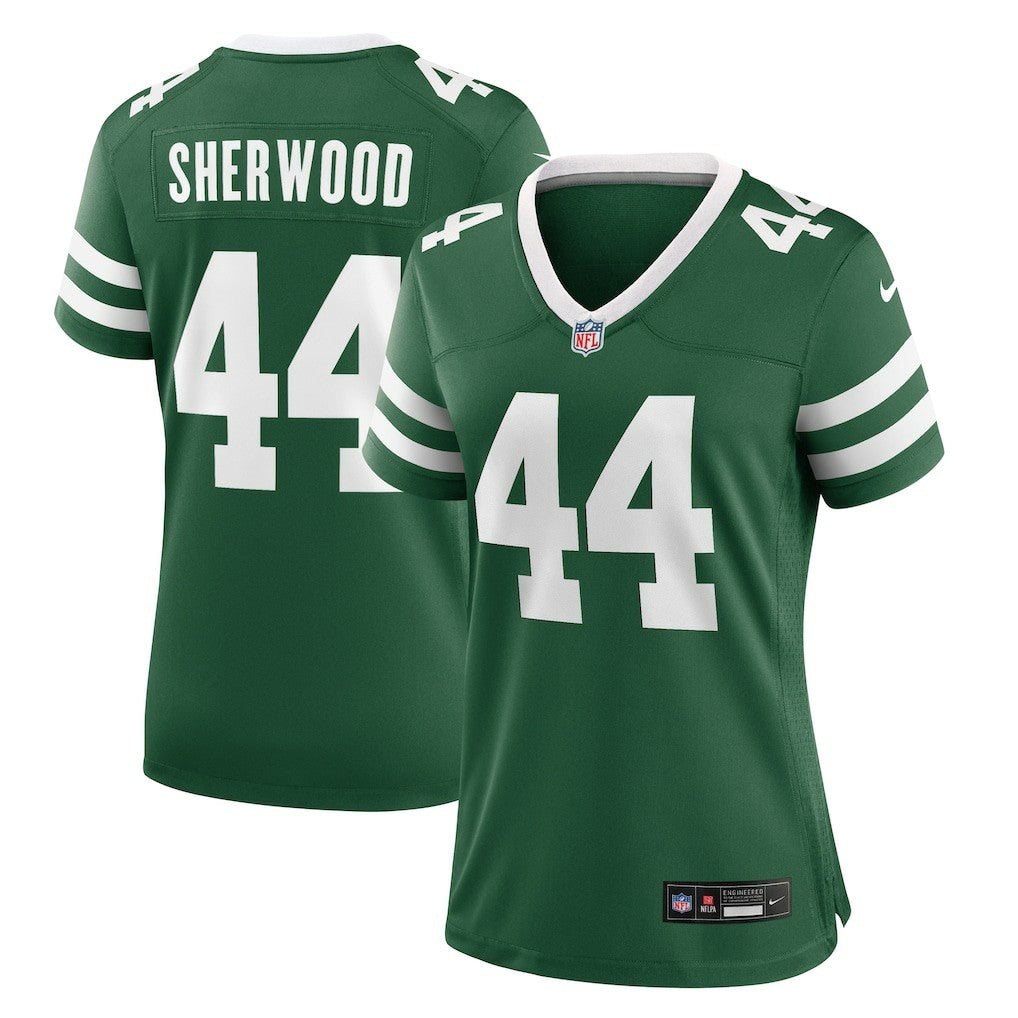 New York Jets Jamien Sherwood  Women's Game Jersey | NFL Discount