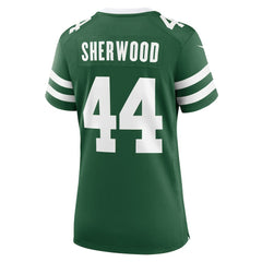 New York Jets Jamien Sherwood  Women's Game Jersey | NFL Discount