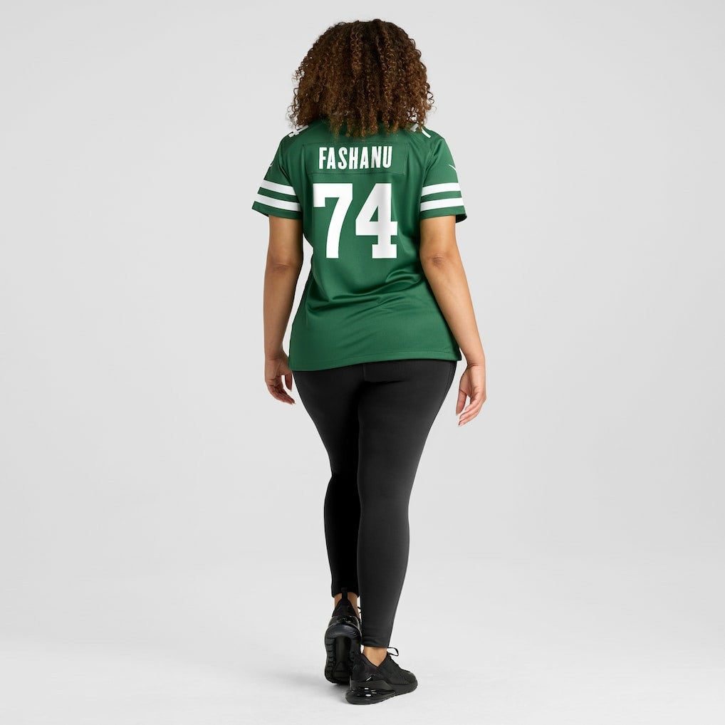 New York Jets Olu Fashanu  Women's Game Jersey | NFL Online