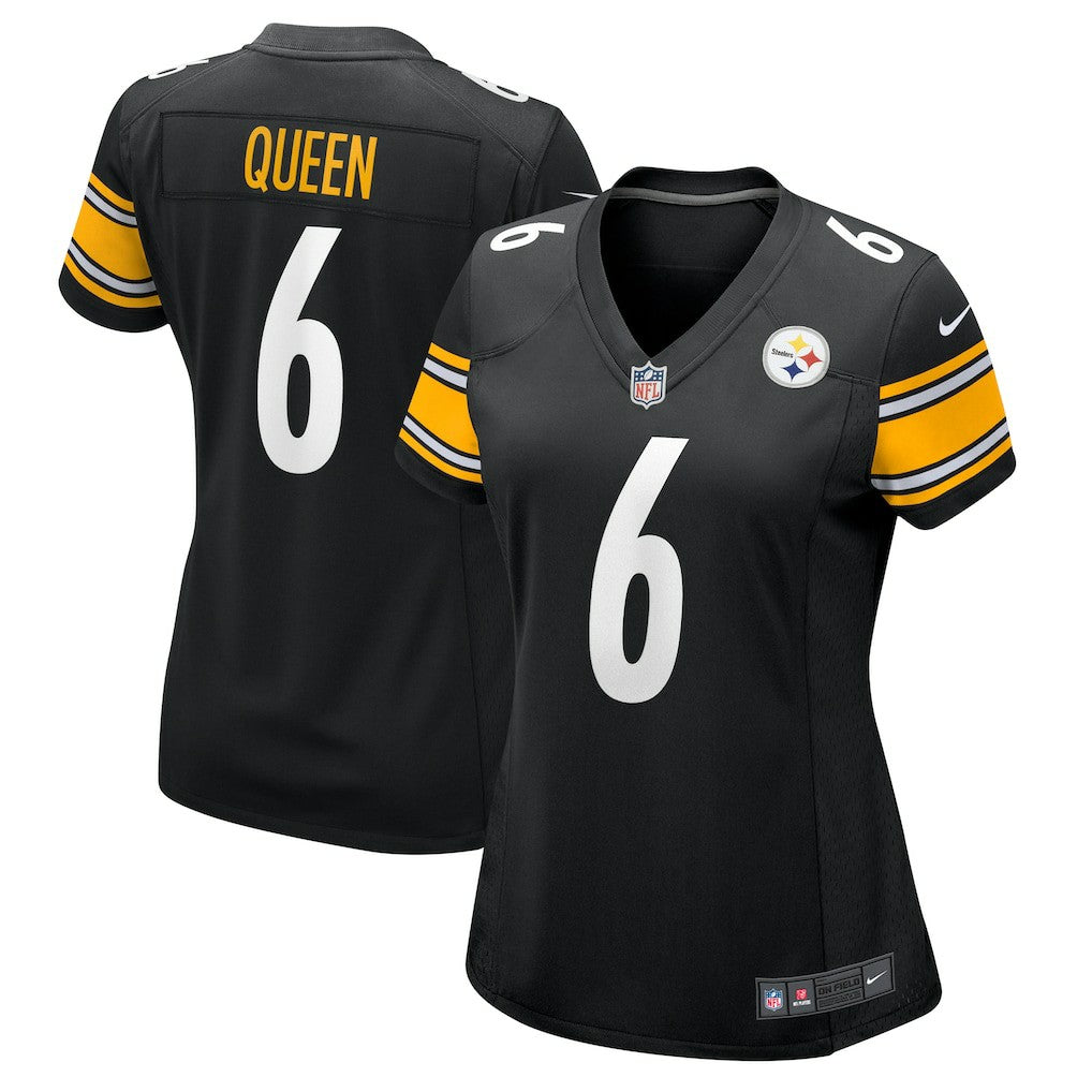 Pittsburgh Steelers Patrick Queen  Women's Team Game Jersey | NFL Discount
