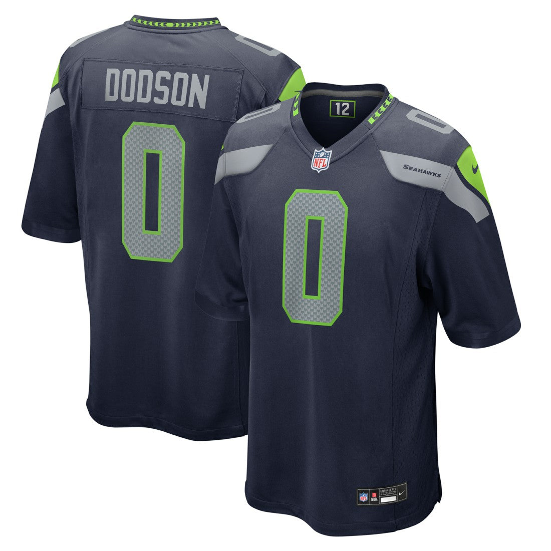 Seattle Seahawks Tyrel Dodson  Game Jersey | NFL Sale