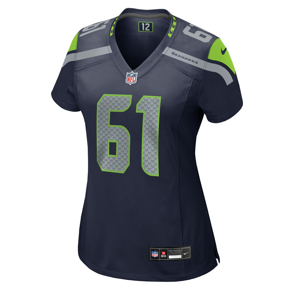 Seattle Seahawks Jalen Sundell  Women's Team Game Jersey | NFL US